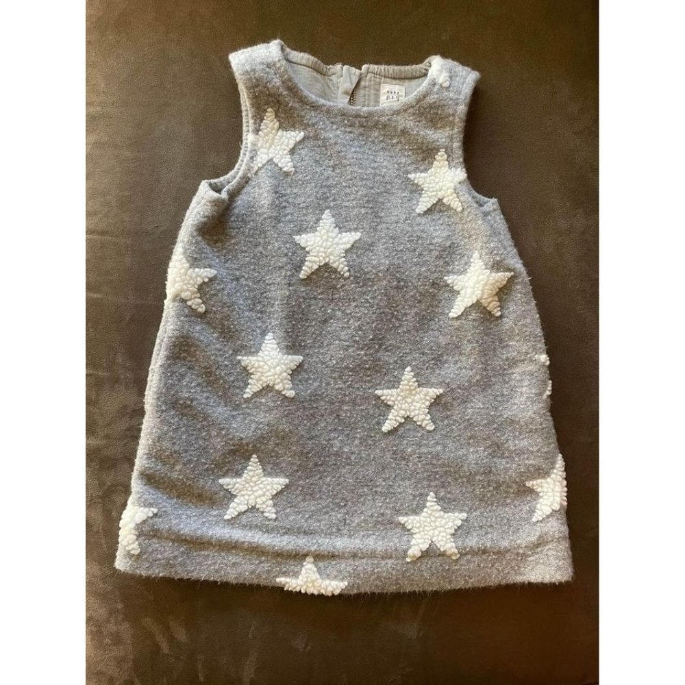 2T Baby Gap Girls' Star Pattern Winter Dress